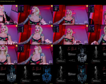 evablack_ — 42 minute Chaturbate female naked cam show, 720p, Aug 17, 2022
