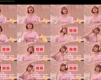 effyevans — 54 minute Chaturbate female naked cam show, 1080p, Aug 30, 2022