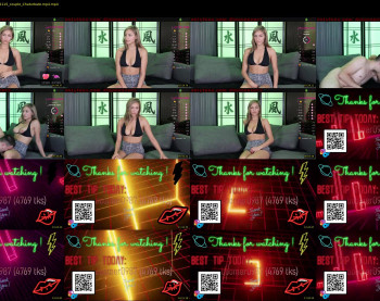 monchhichis — 20 minute Chaturbate couple naked cam show, 1080p, Sep 13, 2022