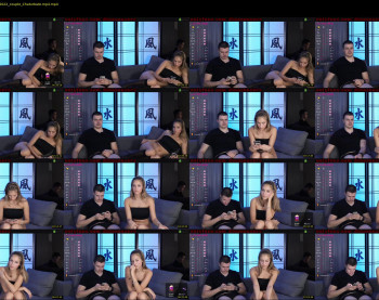 monchhichis — 8 minute Chaturbate couple naked cam show, 1080p, Sep 14, 2022