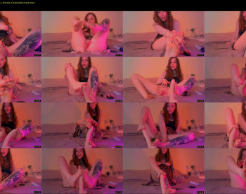 technoelf — 54 minute Chaturbate female naked cam show, 1080p, Sep 23, 2022
