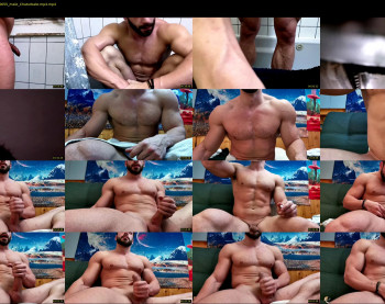 pizza_biceps — 57 minute Chaturbate male naked cam show, 1080p, Oct 3, 2022