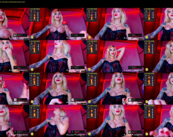 evablack_ — 55 minute Chaturbate female naked cam show, 1080p, Oct 15, 2022
