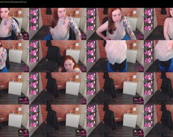 temptingfox — 12 minute Chaturbate female naked cam show, 720p, Oct 16, 2022