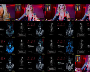 evablack_ — 56 minute Chaturbate female naked cam show, 1080p, Oct 21, 2022