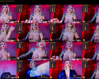 evablack_ — 57 minute Chaturbate female naked cam show, 1080p, Oct 21, 2022
