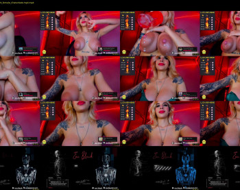evablack_ — 58 minute Chaturbate female naked cam show, 1080p, Oct 26, 2022