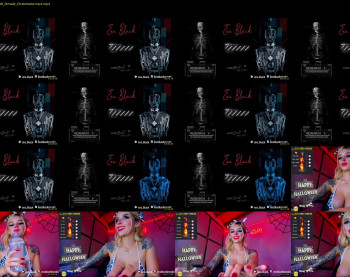 evablack_ — 56 minute Chaturbate female naked cam show, 1080p, Oct 31, 2022