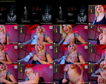 evablack_ — 55 minute Chaturbate female naked cam show, 1080p, Nov 17, 2022