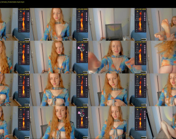 fire_red_ — 54 minute Chaturbate female naked cam show, 1080p, Jan 6, 2023