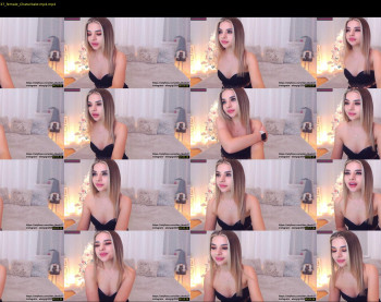 elen_black — 8 minute Chaturbate female naked cam show, 720p, Jan 13, 2023