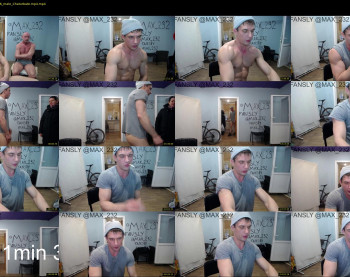 max_232 — 129 minute Chaturbate male naked cam show, 720p, Jan 15, 2023