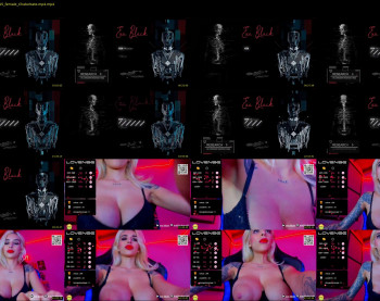 evablack_ — 54 minute Chaturbate female naked cam show, 1080p, Jan 23, 2023