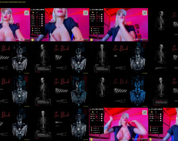 evablack_ — 54 minute Chaturbate female naked cam show, 1080p, Jan 25, 2023