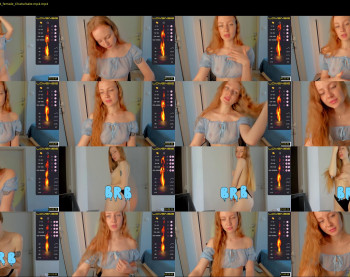 fire_red_ — 54 minute Chaturbate female naked cam show, 1080p, Feb 2, 2023