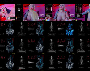 evablack_ — 54 minute Chaturbate female naked cam show, 1080p, Feb 3, 2023
