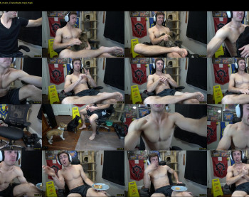 sydaffect — 54 minute Chaturbate male naked cam show, 1080p, Feb 6, 2023