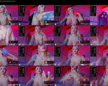 evablack_ — 54 minute Chaturbate female naked cam show, 1080p, Feb 8, 2023