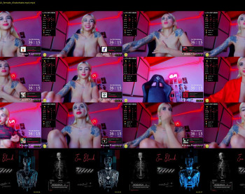 evablack_ — 53 minute Chaturbate female naked cam show, 1080p, Feb 9, 2023