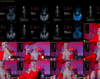 evablack_ — 54 minute Chaturbate female naked cam show, 1080p, Feb 9, 2023