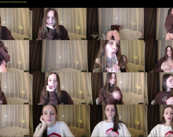fflloowweerr — 54 minute Chaturbate couple naked cam show, 1080p, Feb 14, 2023