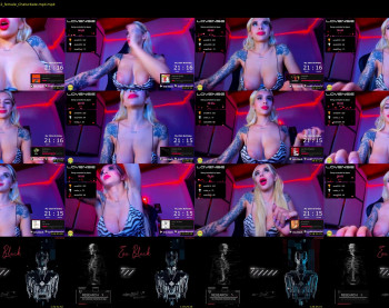 evablack_ — 121 minute Chaturbate female naked cam show, 720p, Feb 24, 2023