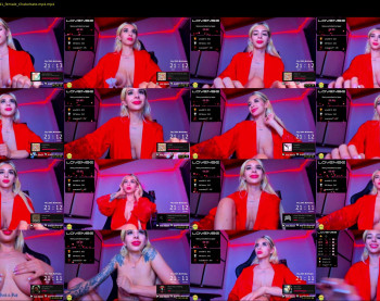 evablack_ — 110 minute Chaturbate female naked cam show, 720p, Feb 24, 2023