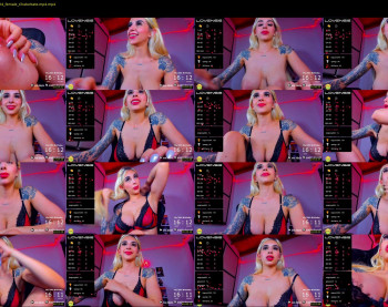 evablack_ — 61 minute Chaturbate female naked cam show, 720p, Mar 1, 2023