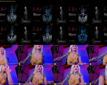 evablack_ — 58 minute Chaturbate female naked cam show, 720p, Apr 6, 2023