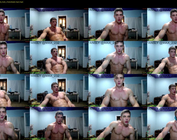max_232 — 67 minute Chaturbate male naked cam show, 720p, Apr 23, 2023