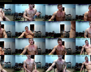 max_232 — 21 minute Chaturbate male naked cam show, 720p, Apr 25, 2023