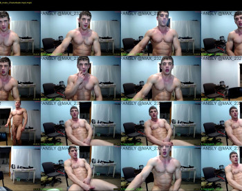 max_232 — 13 minute Chaturbate male naked cam show, 720p, May 5, 2023