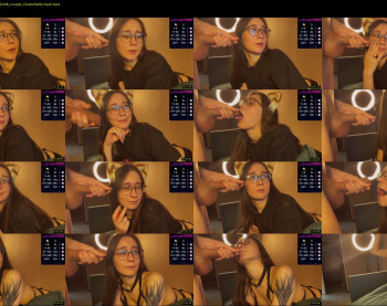 darkfirenight — 28 minute Chaturbate couple naked cam show, 720p, May 24, 2023