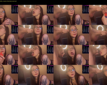 darkfirenight — 14 minute Chaturbate couple naked cam show, 720p, May 26, 2023