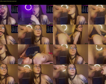 darkfirenight — 68 minute Chaturbate couple naked cam show, 720p, May 29, 2023