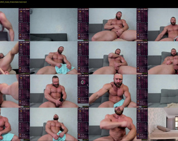 musscle_king — 121 minute Chaturbate male naked cam show, 720p, Sep 3, 2023