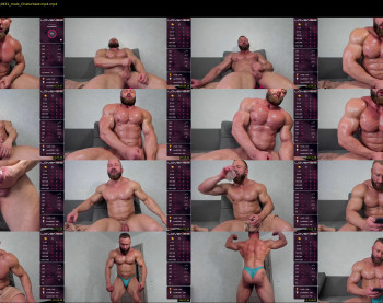 musscle_king — 83 minute Chaturbate male naked cam show, 720p, Sep 19, 2023