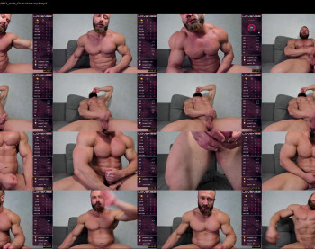 musscle_king — 8 minute Chaturbate male naked cam show, 720p, Sep 25, 2023