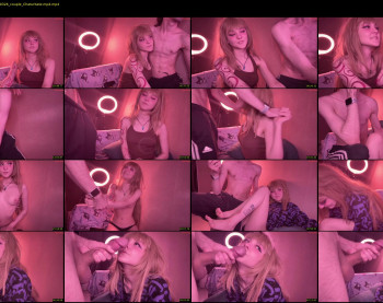 darkfirenight — 48 minute Chaturbate couple naked cam show, 720p, Oct 12, 2023