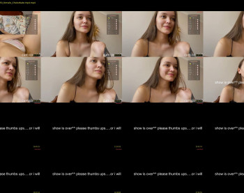 existencee — 21 minute Chaturbate female naked cam show, 720p, Mar 12, 2024