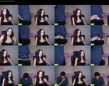 eshcka — 19 minute Chaturbate couple naked cam show, 720p, Aug 8, 2024