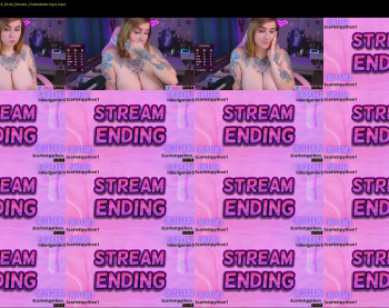 scarlettpython1 — 6 minute Chaturbate female naked cam show, 720p, Aug 13, 2024