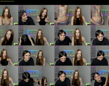 eshcka — 120 minute Chaturbate couple naked cam show, 720p, Oct 11, 2024