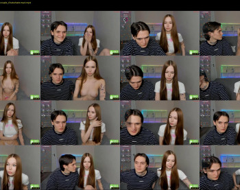 eshcka — 120 minute Chaturbate couple naked cam show, 720p, Oct 16, 2024