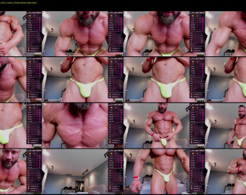 musscle_king — 16 minute Chaturbate male naked cam show, 720p, Oct 27, 2024