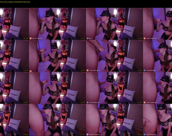 masqueradeporn — 10 minute Chaturbate couple naked cam show, 720p, Dec 1, 2024
