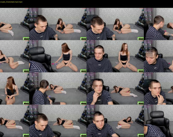 eshcka — 23 minute Chaturbate couple naked cam show, 720p, Dec 11, 2024