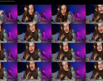 technoelf — 5 minute Chaturbate female naked cam show, 720p, Dec 22, 2024
