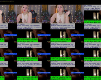 hell_l0ve — 37 minute Chaturbate female naked cam show, 720p, Dec 25, 2024