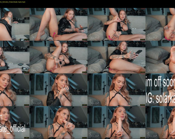 solar_kate — 23 minute Chaturbate female naked cam show, 720p, Feb 21, 2025